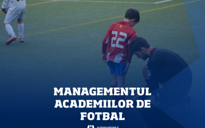 Înscrieri curs Managementul Academiilor de Fotbal